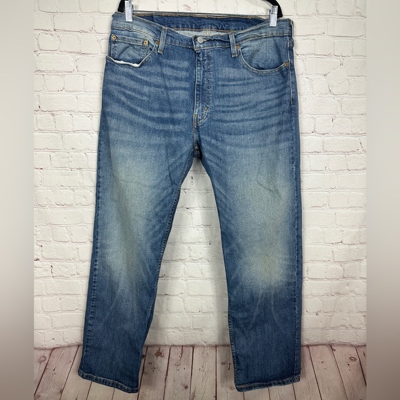 Levis 559 Relaxed Straight Denim Jeans Western Mens Tag 38 x 30 Cowboy - Picture 1 of 7